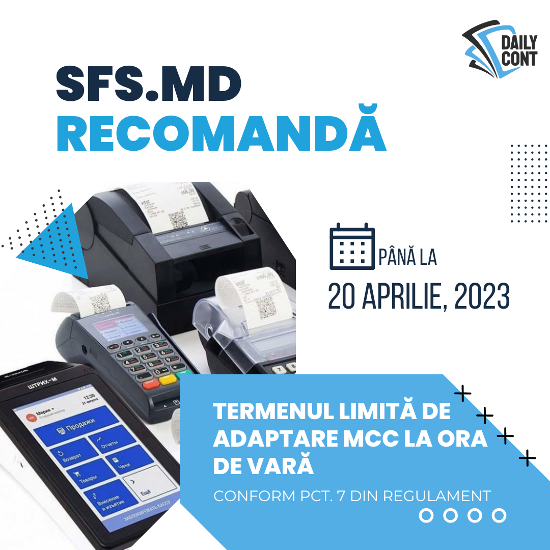 Termenul limită de adaptare MCC la ora de vară